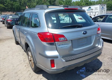 2012 Subaru Outback 2.5I z USA, uszkodzony, nr VIN 4S4BRBACXC3269866